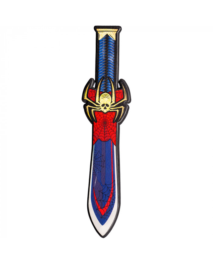 Eva sword with spider, cm 32 on card