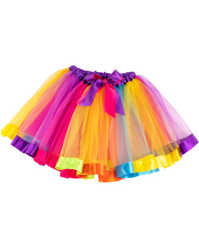 Set deguisement papillon multicolor (joupe, ailes, masque, serre-tete) dans sachet avec cavalier Set deguisement papillon multicolor (joupe, ailes, masque, serre-tete) dans sachet avec cavalier