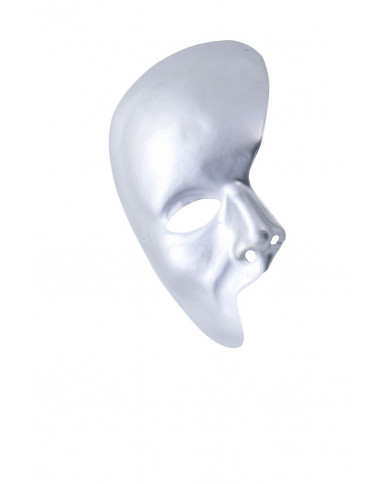 Phantom of the Opera silver plastic mask with elastic. To turn Phantom of the Opera silver plastic mask with elastic. To turn