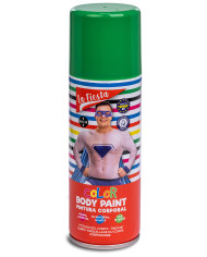 Spray per il corpo colore verde