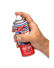 Spray per il corpo colore rosso