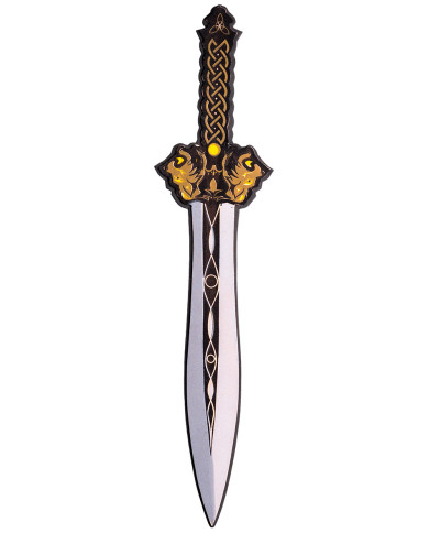 Épée de chevalier en eva l.cm.54 env. sur carton