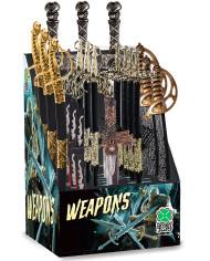 Display Box With 24 Ass.Swords