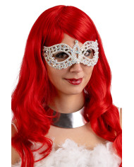 Masque précieux avec strass, sur papier cartonné
