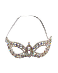 Masque précieux avec strass, sur papier cartonné