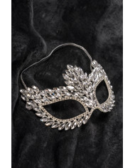 Precious mask with gems on card