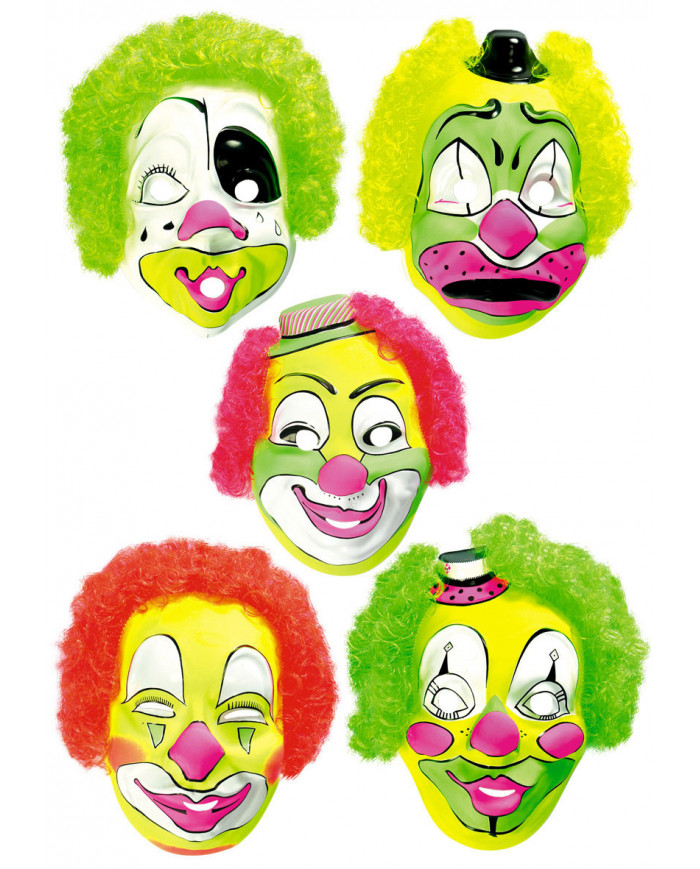 Clown W/Hair, Ass.Mod.