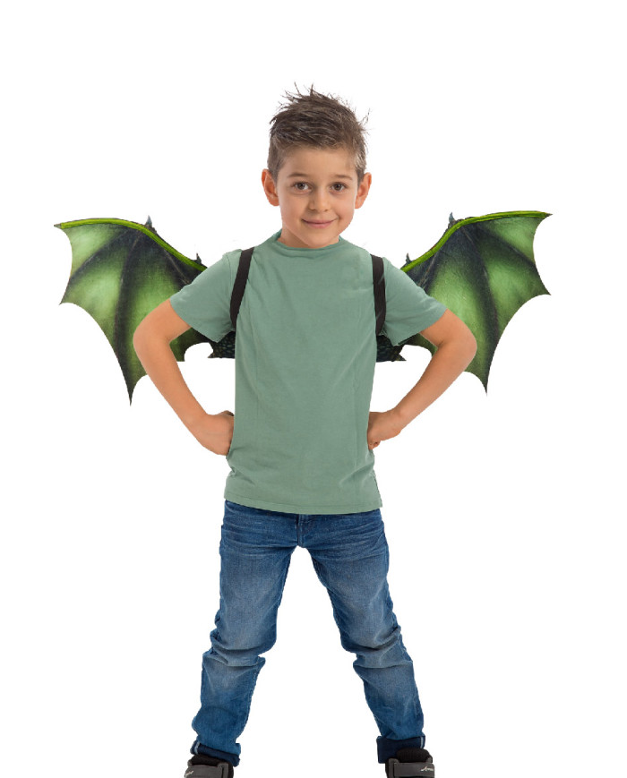 Child dragon wings h. cm.75x75 in bag with header Child dragon wings h. cm.75x75 in bag with header
