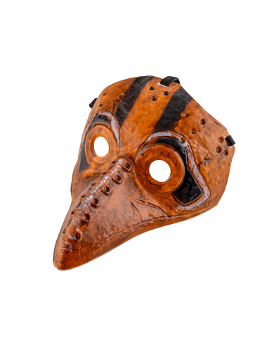 Ensemble déguisement corbeau horreur (masque en plastique et cape avec capuche), sur papier cartonné Ensemble déguisement corbeau horreur (masque en plastique et cape avec capuche), sur papier cartonné