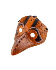 Horror crow set (mask and cape with hood) on card