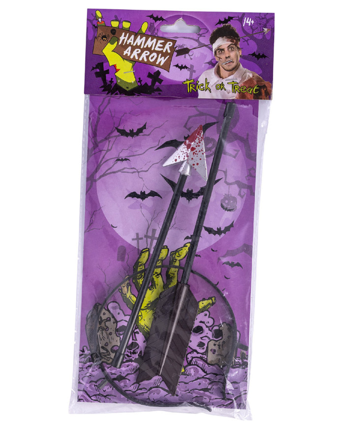 Headband with arrow in pbh