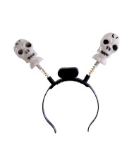 Skulls headband with lights ( batteries included) with header Skulls headband with lights ( batteries included) with header