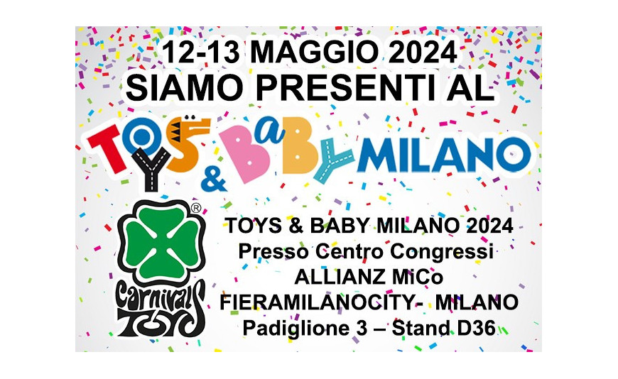 TOYS & BABY MILANO 2024